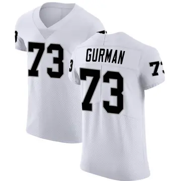 Nike Vitaliy Gurman Men's Elite Las Vegas Raiders White Vapor Untouchable Jersey