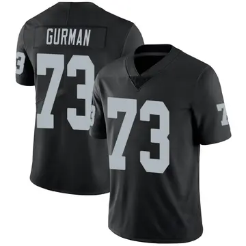 Nike Vitaliy Gurman Men's Limited Las Vegas Raiders Black Team Color Vapor Untouchable Jersey
