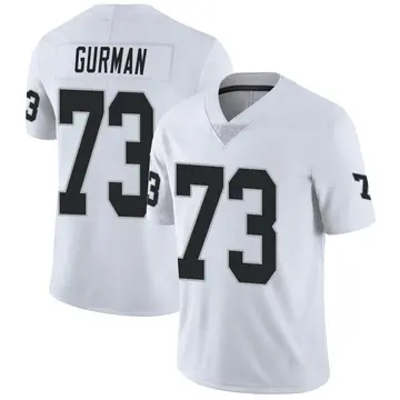 Nike Vitaliy Gurman Men's Limited Las Vegas Raiders White Vapor Untouchable Jersey