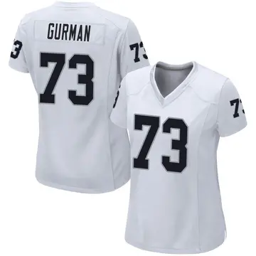 Nike Vitaliy Gurman Women's Game Las Vegas Raiders White Jersey
