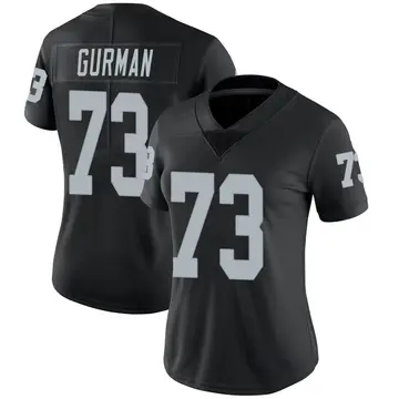 Nike Vitaliy Gurman Women's Limited Las Vegas Raiders Black Team Color Vapor Untouchable Jersey