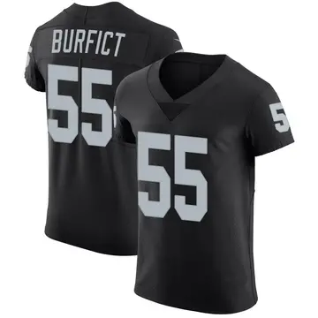 Nike Vontaze Burfict Men's Elite Las Vegas Raiders Black Team Color Vapor Untouchable Jersey