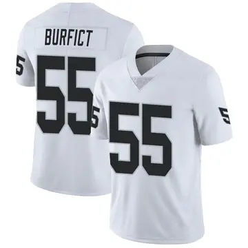 Nike Vontaze Burfict Men's Limited Las Vegas Raiders White Vapor Untouchable Jersey