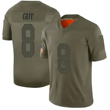Nike Wilson Ray Guy Men's Limited Las Vegas Raiders Camo 2019 Salute to Service Jersey