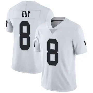 Nike Wilson Ray Guy Youth Limited Las Vegas Raiders White Vapor Untouchable Jersey