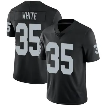 Nike Zamir White Youth Limited Las Vegas Raiders Black Team Color Vapor Untouchable Jersey